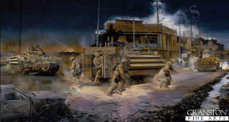 Operation Charge of the Knights, Basra, Iraq, April 2008 by David Rowlands.