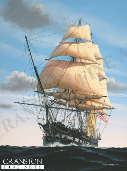 USS Constitution - 'Old Ironsides' by Ivan Berryman. (APB)