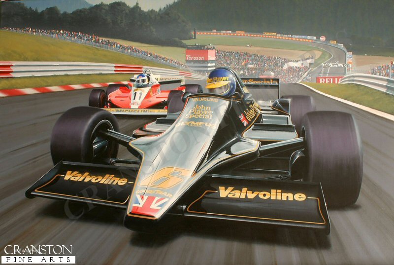 Ronnie Peterson - The Final Victory by Ivan Berryman. (APB)