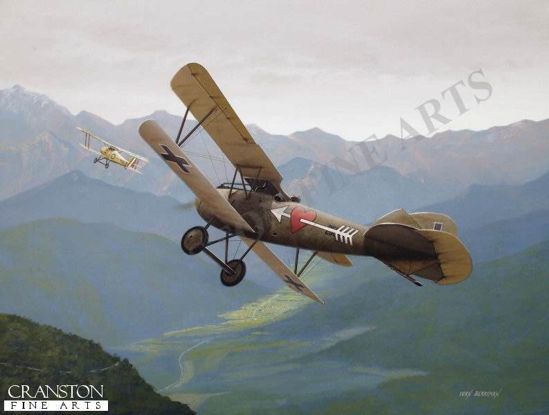 Oblt Friedrich Navratil by Ivan Berryman. (APB)
