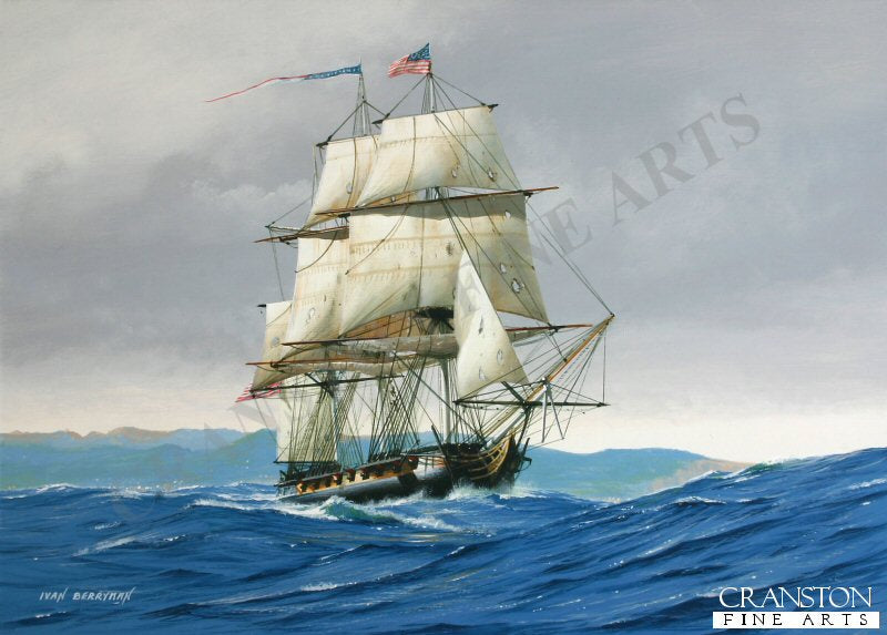 USS United States, 1812 by Ivan Berryman. (PC)