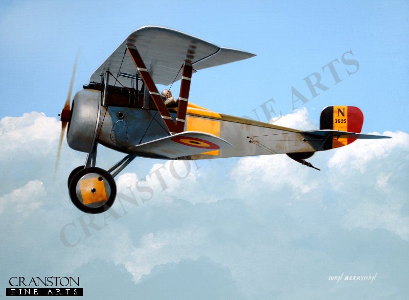 Tribute to Lt André De Meulemeester by Ivan Berryman. (GS)