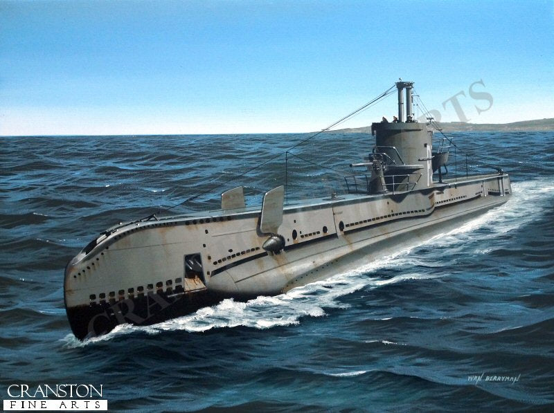 HMS Sceptre by Ivan Berryman. (AP)