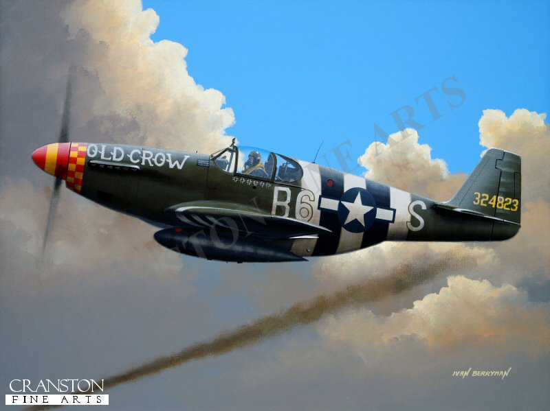 Tribute to Clarence 'Bud' Anderson by Ivan Berryman. (GS)