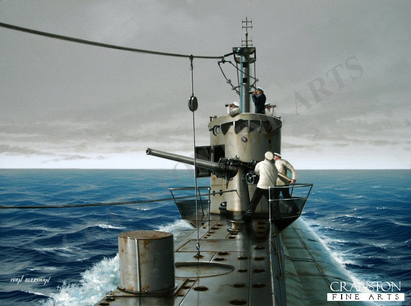 HMS Sickle by Ivan Berryman. (AP)