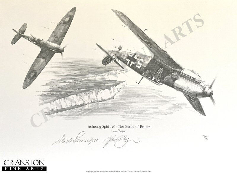 Achtung Spitfire! - The Battle of Britain by Nicholas Trudgian