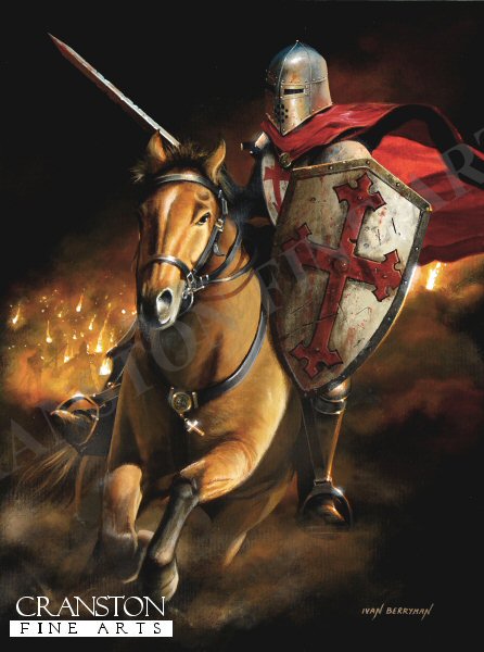 The Blood Red Cross by Ivan Berryman. (GS)