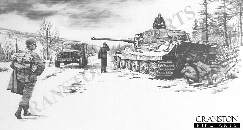 The Dangerous Road To Bastogne by Nicolas Trudgian