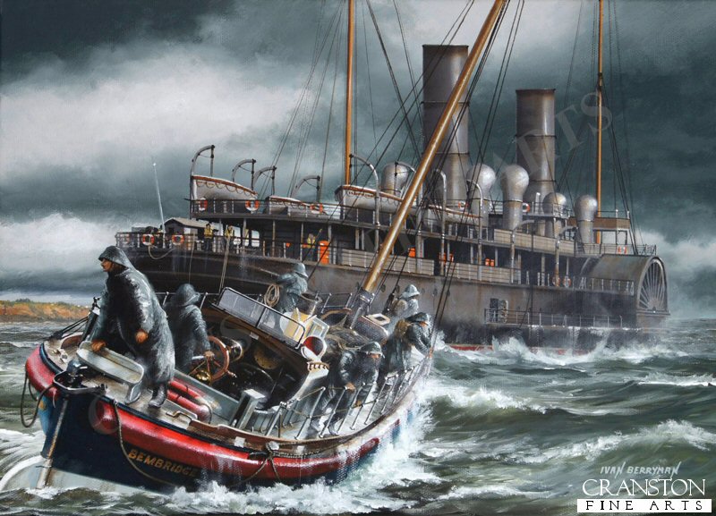The Wreck of the Empress Queen by Ivan Berryman. (PC)