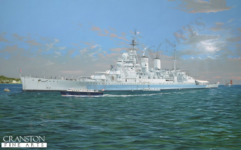 HMS Renown - 1945 by Randall Wilson (GL)