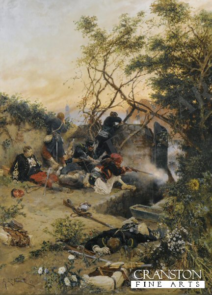 Essuyant Le Feu by Alphonse De Neuville (PC)