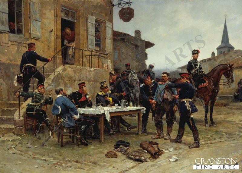 The Dispatch-Bearer by Alphonse De Neuville (PC)