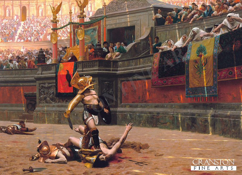 Pollice Verso (Thumbs Down) by Jean Leon Jerome (PC)