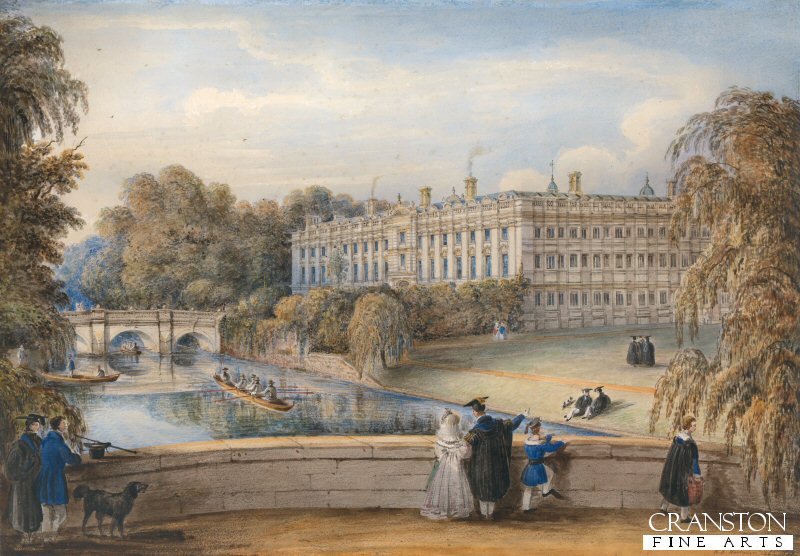 Clare College, Cambridge by Richard Bankes Harraden (GS)