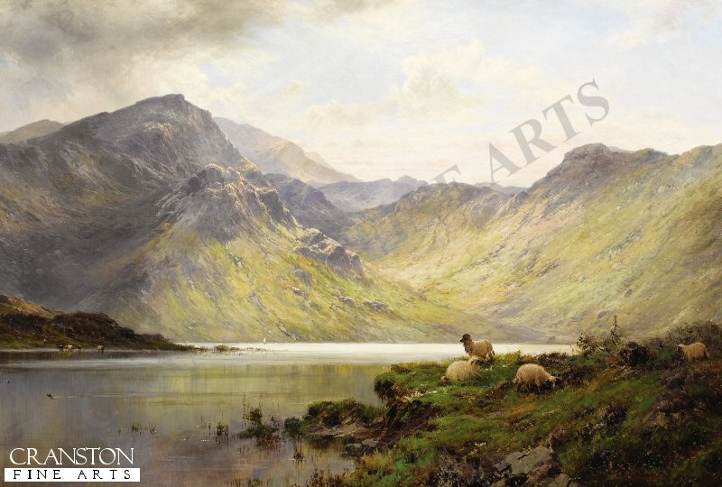 Loch Lomond and Loch Katrine by Alfred De Breanski
