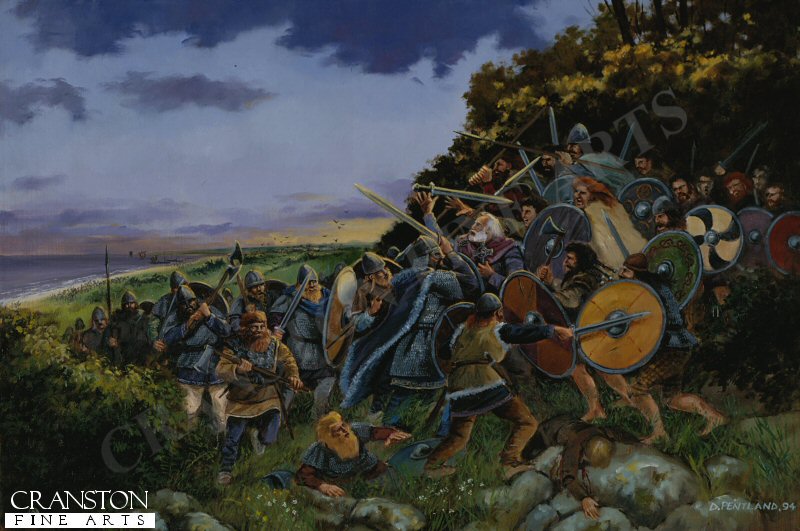 Death of Brian Boru - Clontarf by David Pentland. (AP)