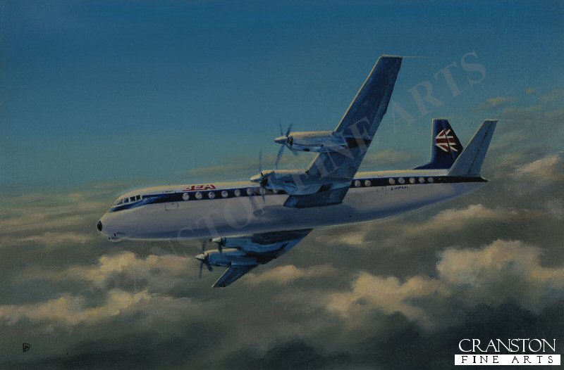 Vickers Vanguard 1970s by David Pentland. (AP)