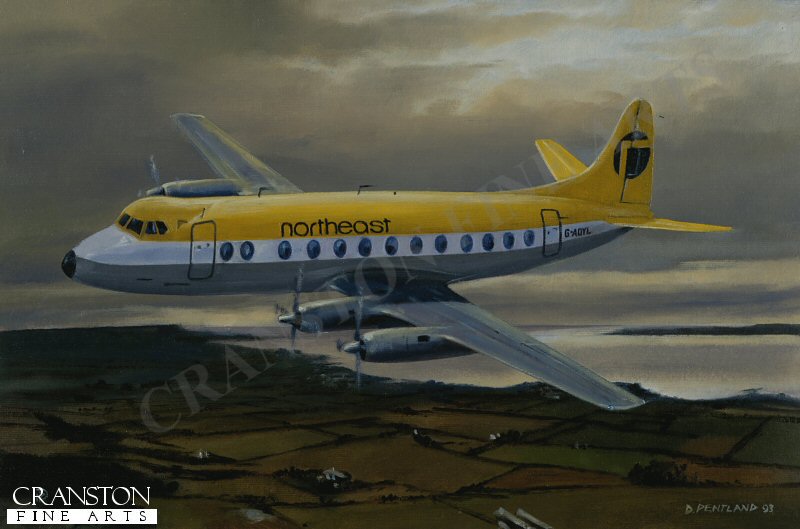 Vickers Viscount by David Pentland. (AP)