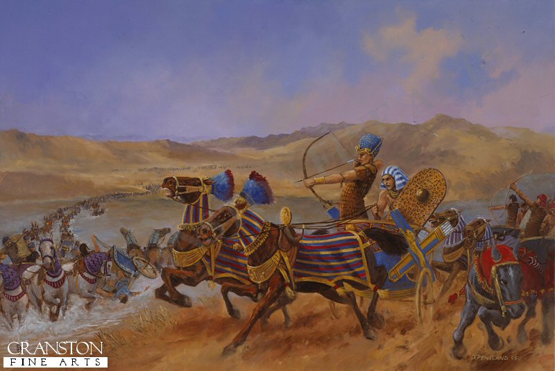 Kadesh (Egyptians v Hittites) by David Pentland. (AP)