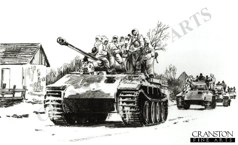 The Road to Tscherkassy, Medwin, Ukraine, 3rd-9th February 1943 by David Pentland. (AP)