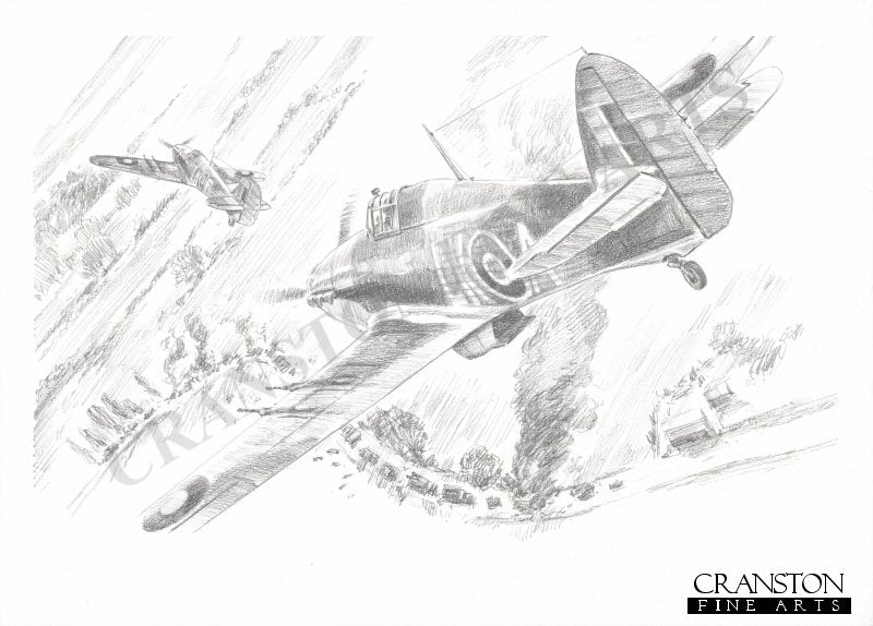 Strafing Run by David Pentland. (AP)