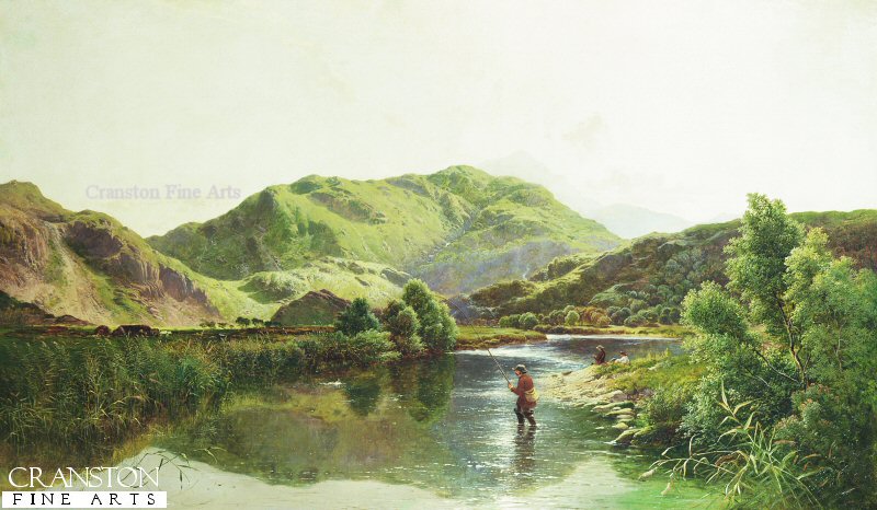 On The River Glaslyn, North Wales by Henry John Boddington 1811 - 1865 (GL)