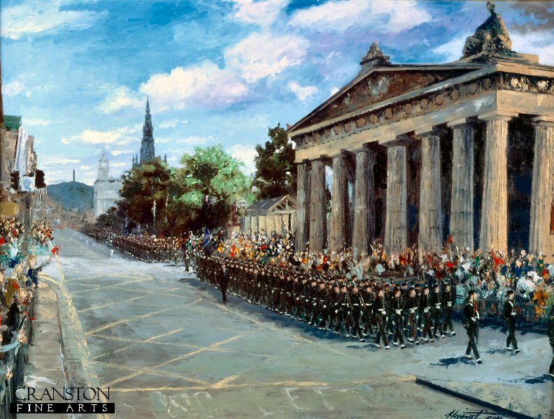 Borderers in Town by Alan Herriot. (AP)