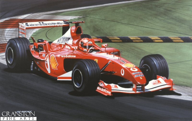 Schumacher by Ivan Berryman. (AP)