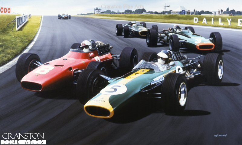 Jim Clark by Ivan Berryman. (APB)