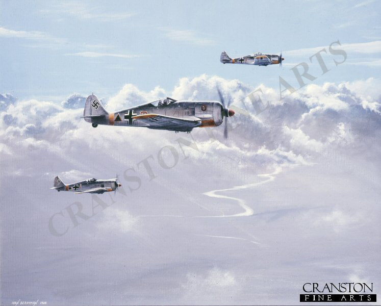 Fw190s by Ivan Berryman. (APB)