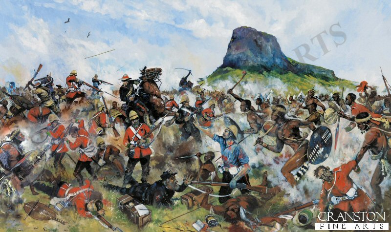 Isandlwana 22nd January 1879 - The Death of Private W Griffiths VC by Jason Askew. (AP)