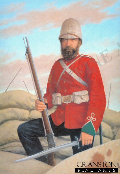 Colour Sergeant Frank Bourne DCM by Stuart Liptrot (AP)