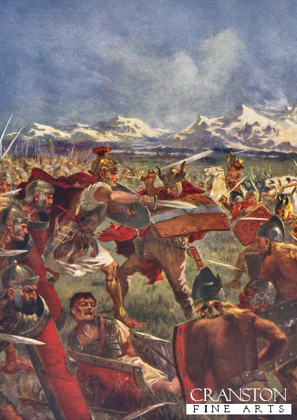 Marcellus Duel With Virdumarus by J.H.Valda. (B)