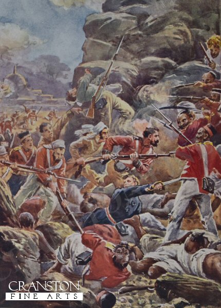 The Siege of Delhi, 1857 by Alfred Pearse (PC)