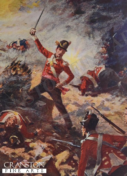 Colin Campbell at the Siege of San Sebastian in 1813 by William Barnes Wollen (PC)