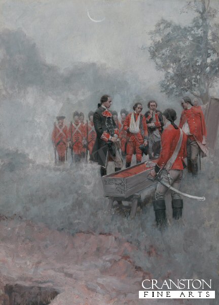 The Burial of Braddock by Howard Pyle (PC)