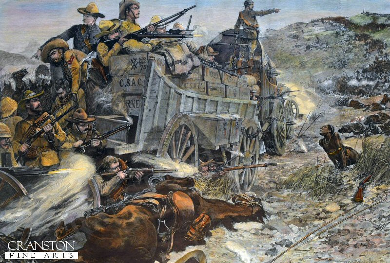 The Matabili War in South Africa by Richard Caton Woodville