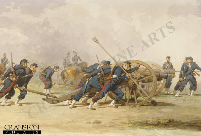 Artillery Practice by Isodore Pils