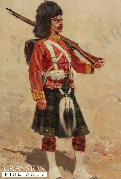 A Private in the Gordon Highlanders by Hermanus Willem Koekkoek (PC)