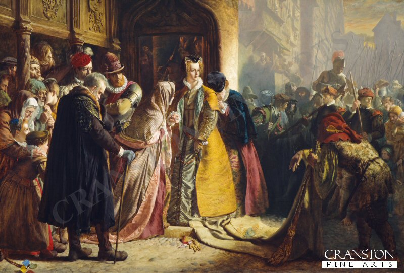Edinburgh, 16th June 1567 (The Return of Mary, Queen of Scots to Edinburgh) by James Drummond