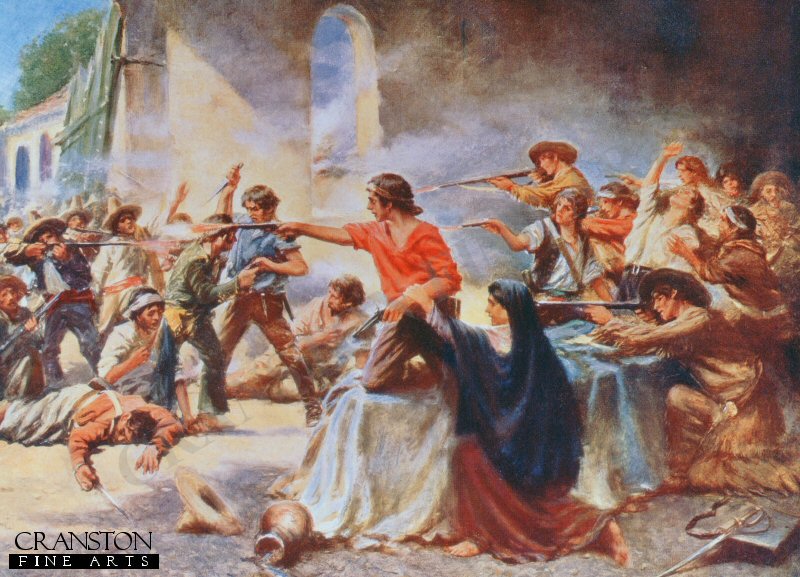 The Battle of the Alamo by Edward Percy Moran (PC)