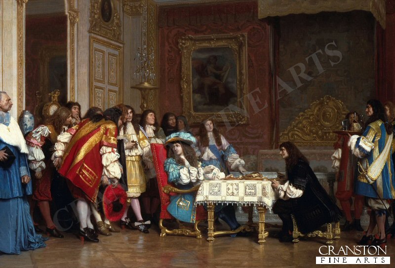Louis XIV and Moliere by Jean-Leon Gerome
