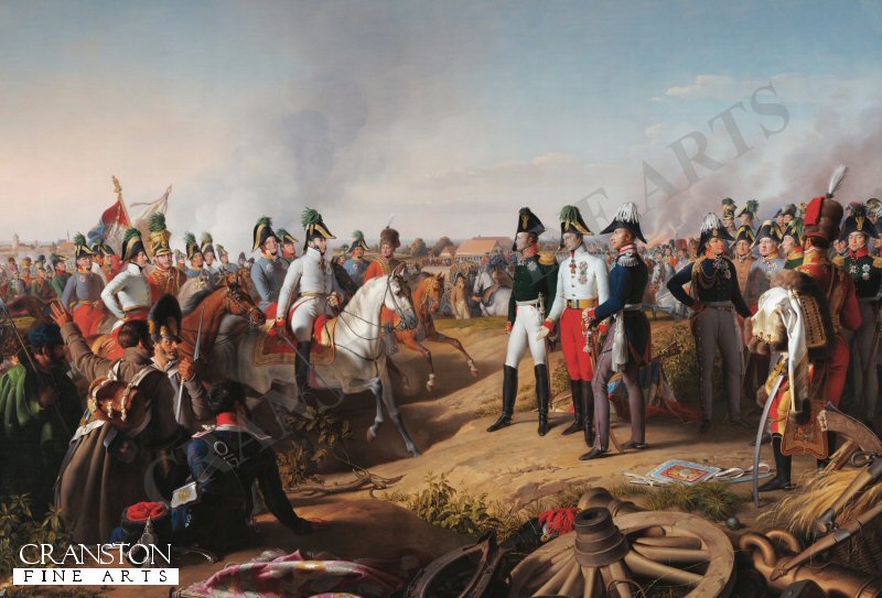 Declaration of Victory after the Battle of Leipzig on 18th of October 1813 by Johann Peter Krafft