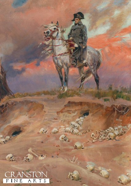 Napoleon on the Battlefield by Wojciech Kossak