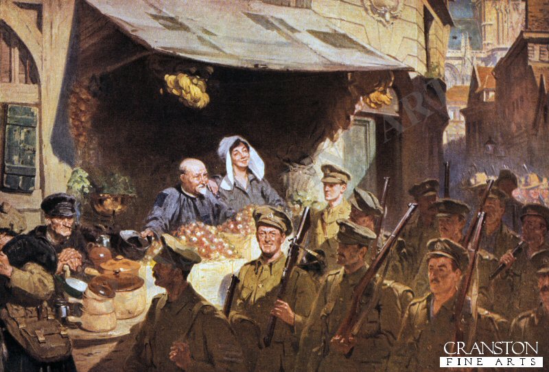 The Boys Come Marching Home by Fred Roe
