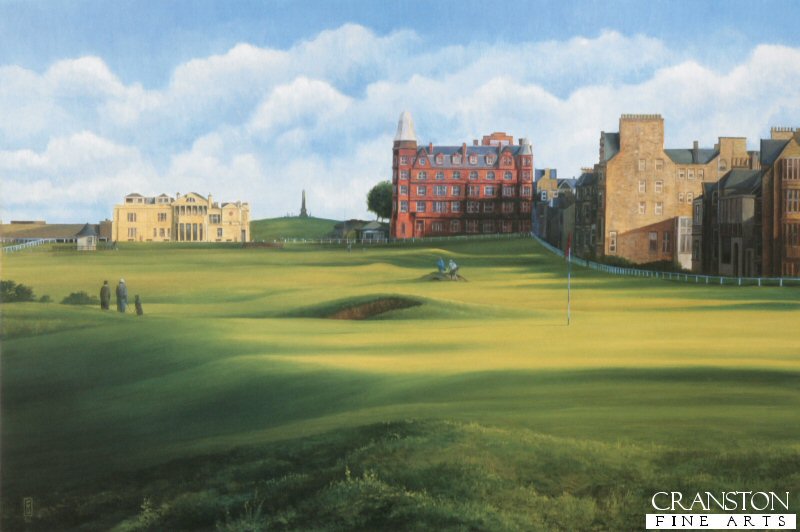 St. Andrews View From the 17th by Fraser Shaw (AP)