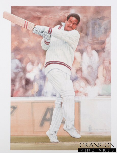 Sir Garfield Sobers by Gary Keane. (AP)