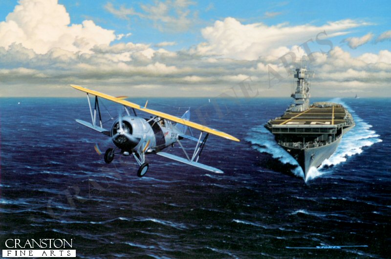 The Last Navy Biplane Fighter by Stan Stokes. (B)
