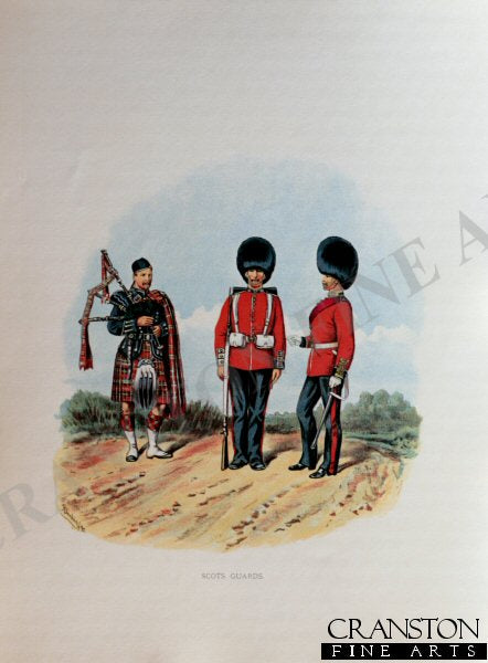 Scots Guards by Richard Simkin (P)