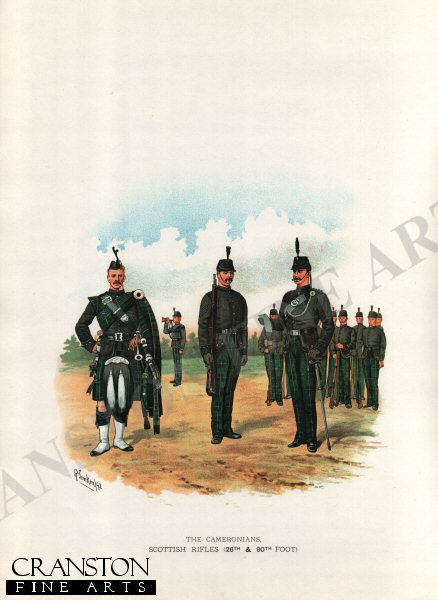 Cameronians by Richard Simkin. (P)